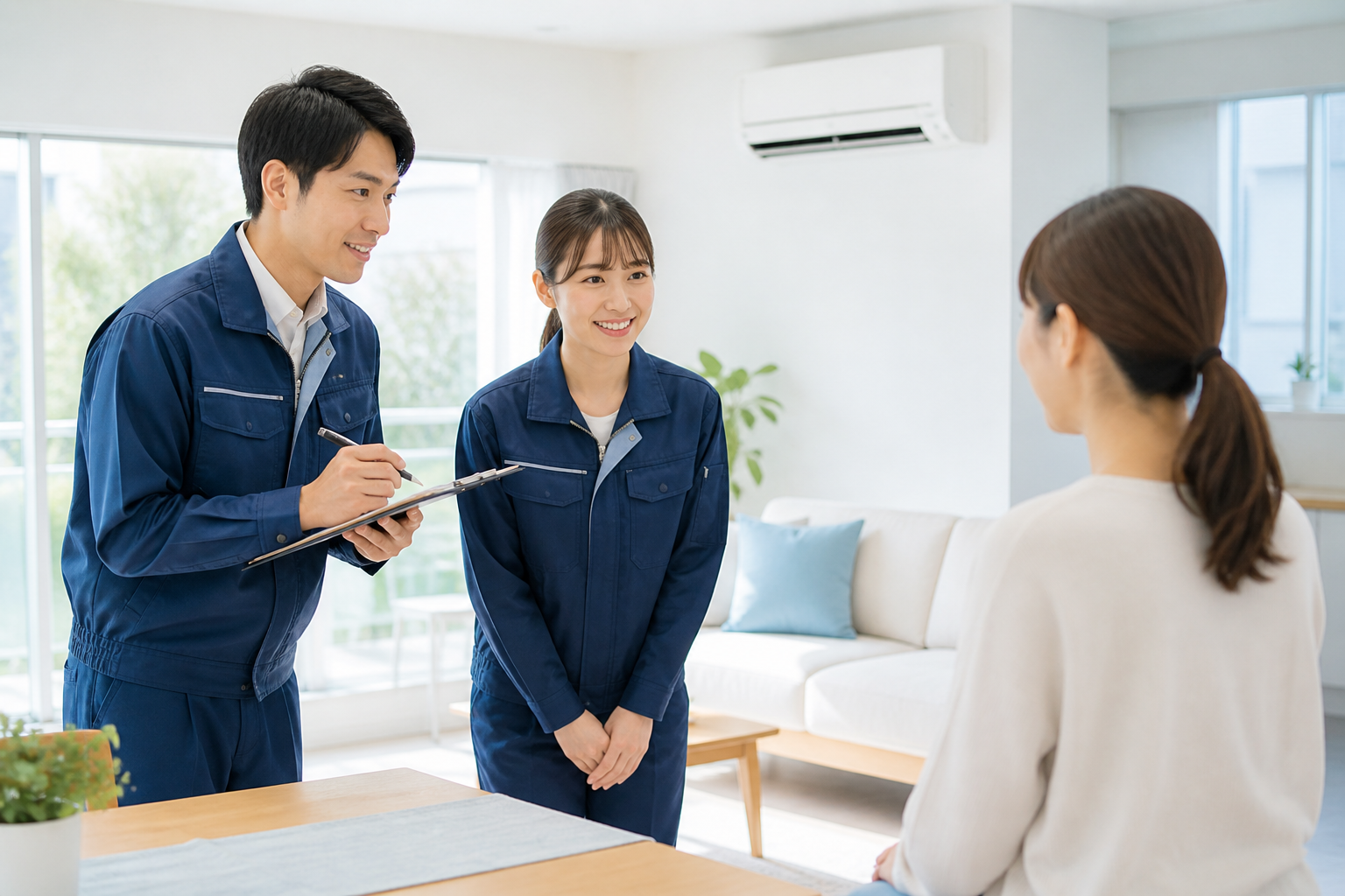 丁寧で安心できるスタッフ対応